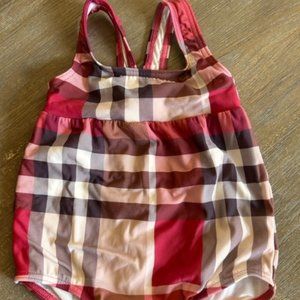 18m Burberry One Piece Swimsuit